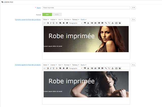 Créer des Landing Page attractives